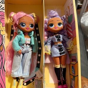 lol surprise omg dolls - 4 dolls